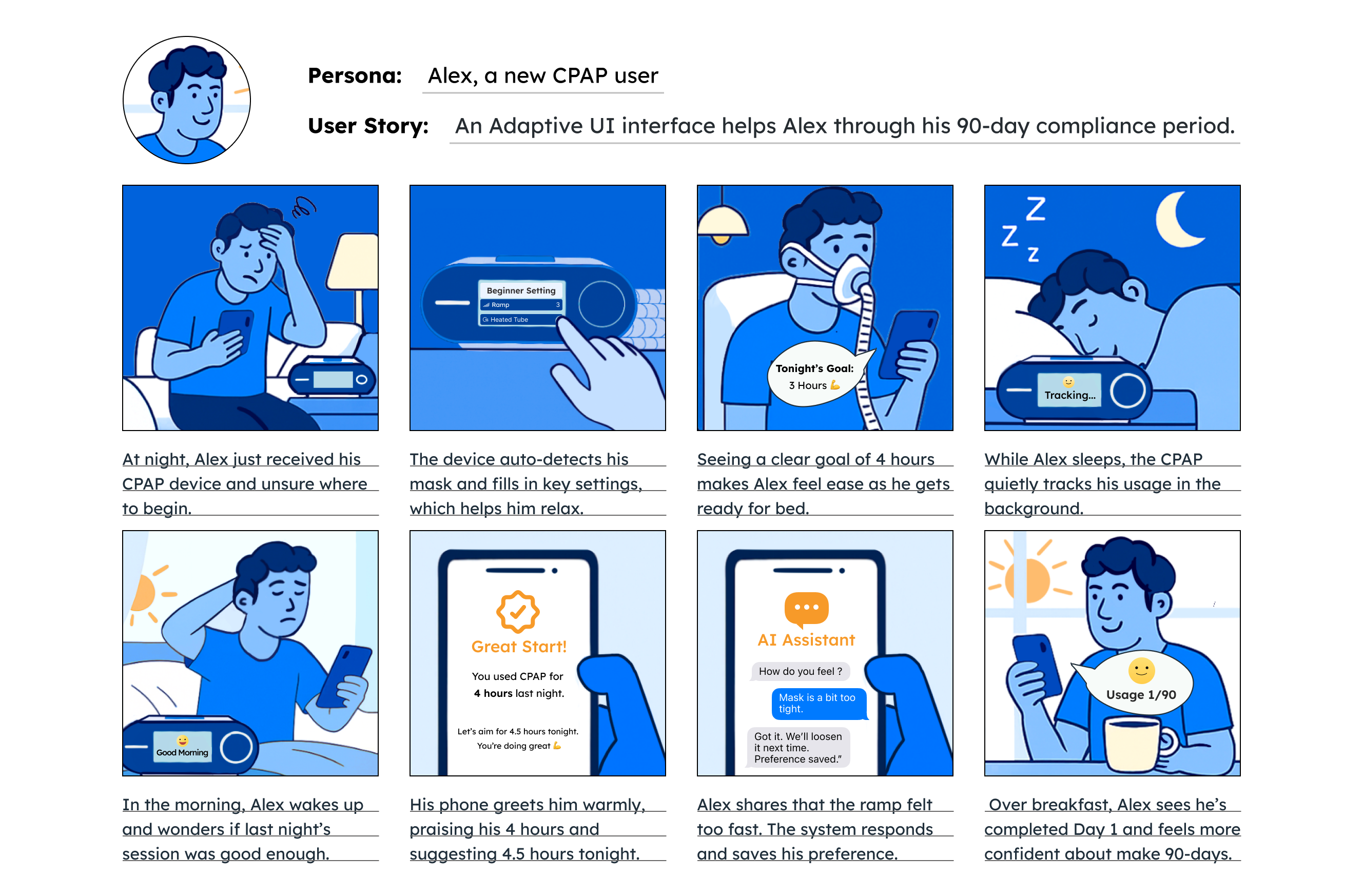 Adaptive UI Storyboard